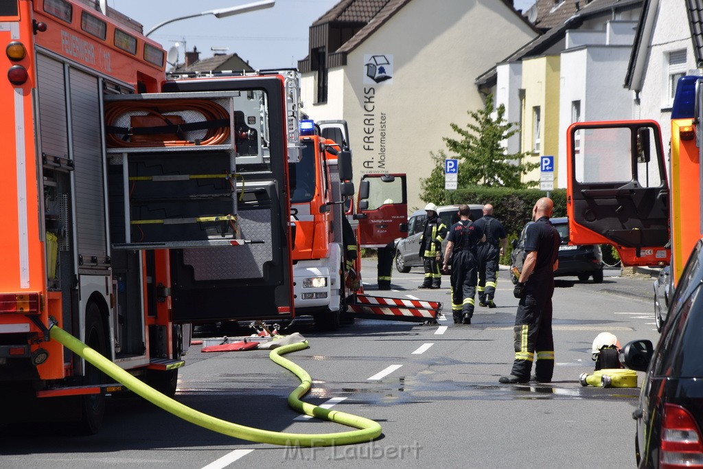 Feuer 1 Koeln Porz Grengel Waldstr P035.JPG - Miklos Laubert